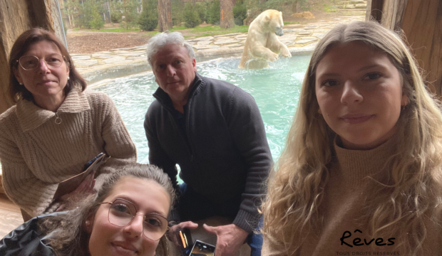 Lilie a fait un séjour au Zoo de La Flèche en famille