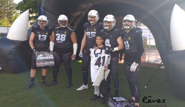 SALIM a rencontré les joueurs des Blacks Panthers