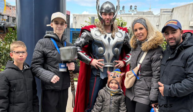 Ethan  a séjourné au parc Disneyland Paris