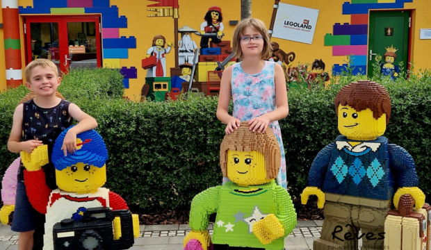 Maxence au Parc Legoland en Allemagne