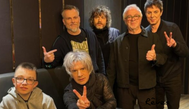 Aurélien a rencontré le groupe Indochine et assisté à leur concert